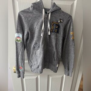 Roots Salt and Pepper Full Zip Hoodie